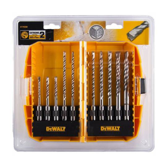 Набор буров SDS-Plus EXTREME2 (10 шт) DeWALT DT7935B