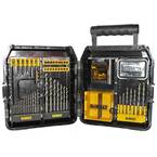 Набор для дрелей (72 шт.) со сверлами по бетону и сверлами HSS-G по металлу DeWALT DT9286