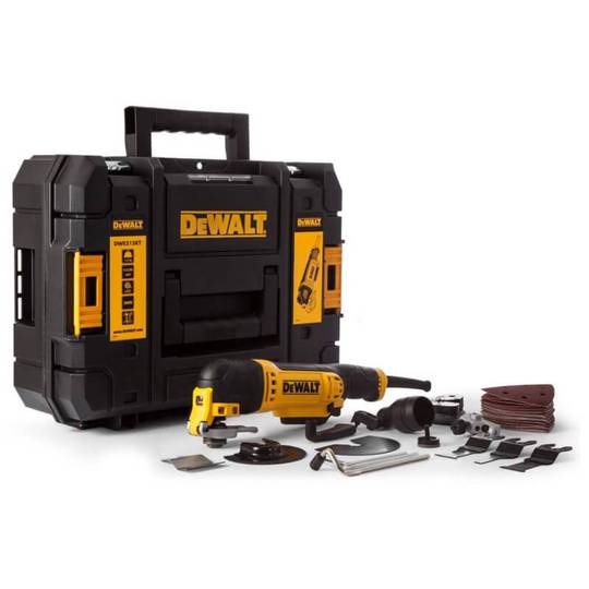 Сетевой многофункциональный инструмент в кейсе DeWALT DWE315KT