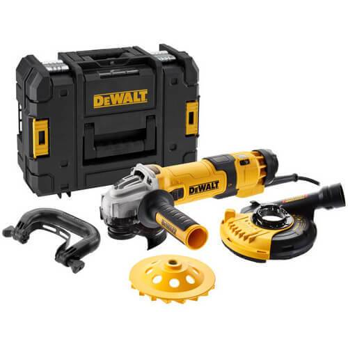 Сетевая угловая шлифовальная машина в кейсе DeWALT DWE4257KT