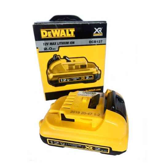 Аккумуляторная батарея  XR Li-Ion 10,8V - 12V 2 Ач DeWALT DCB127
