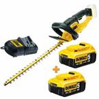 Кущоріз акумуляторний безщітковий DeWALT DCM563P1+DCB184