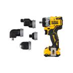 Дриль-шурупокрут акумуляторний безщітковий зі змінними насадками DeWALT DCD703L2T