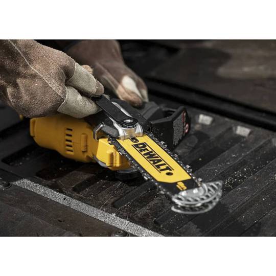 Мини-пила цепная аккумуляторная безщёточная DeWALT DCMPS520N