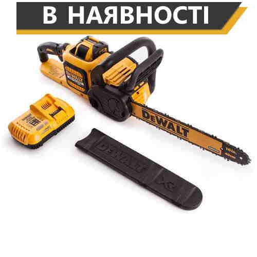 Пила цепная аккумуляторная бесщёточная с аккумулятором DCB547 DeWALT DCM575X1