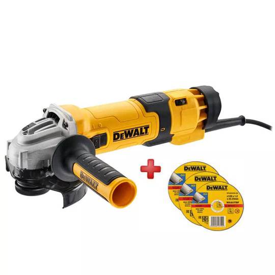 Сетевая угловая шлифовальная машина DeWALT DWE4257+DT42340Z